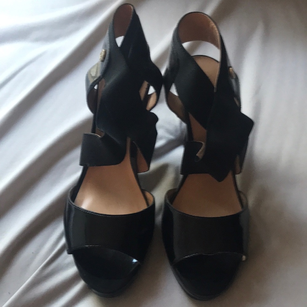 Black heels